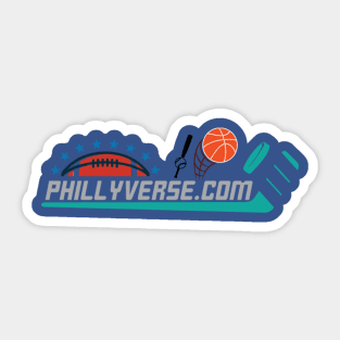 PhillyVerse.com Logo 2 Sticker